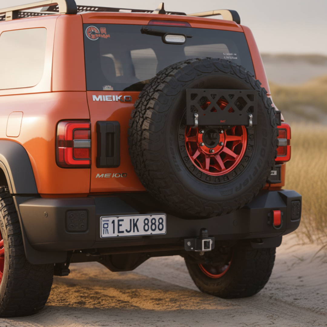 WM Tank 300 Spare-Tyre Number-Plate Bracket (Standard/Slim)