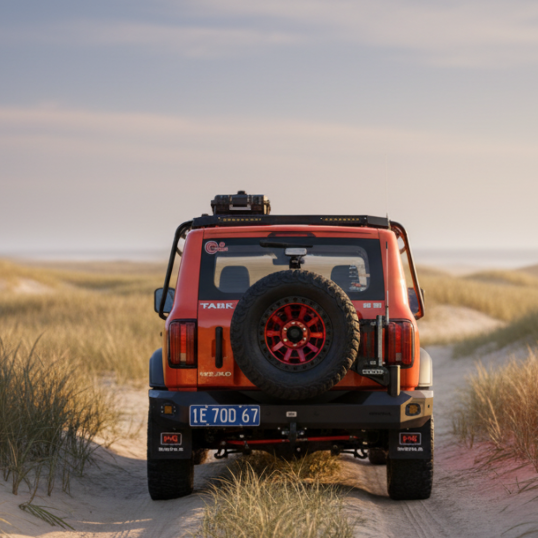 Heavy-Duty Rear Bumper for GWM Tank 300 - Primerig4x4