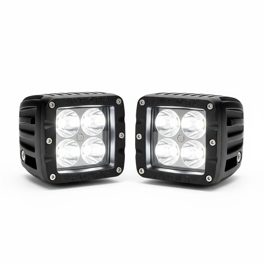 GWM Tank 300 3-inch Aurora LED Pods front view for off-road lighting upgrade