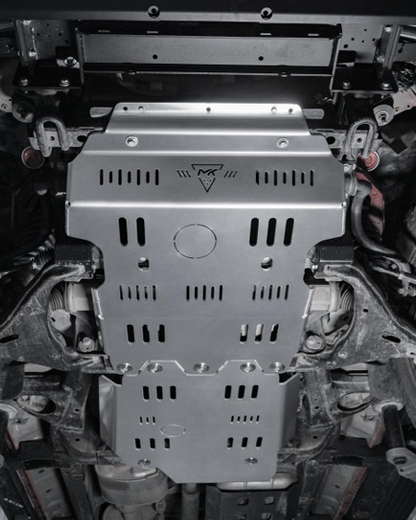 GWM Tank 300 full underbody skid plate made from 8mm aluminium-magnesium alloy providing complete off-road protection
